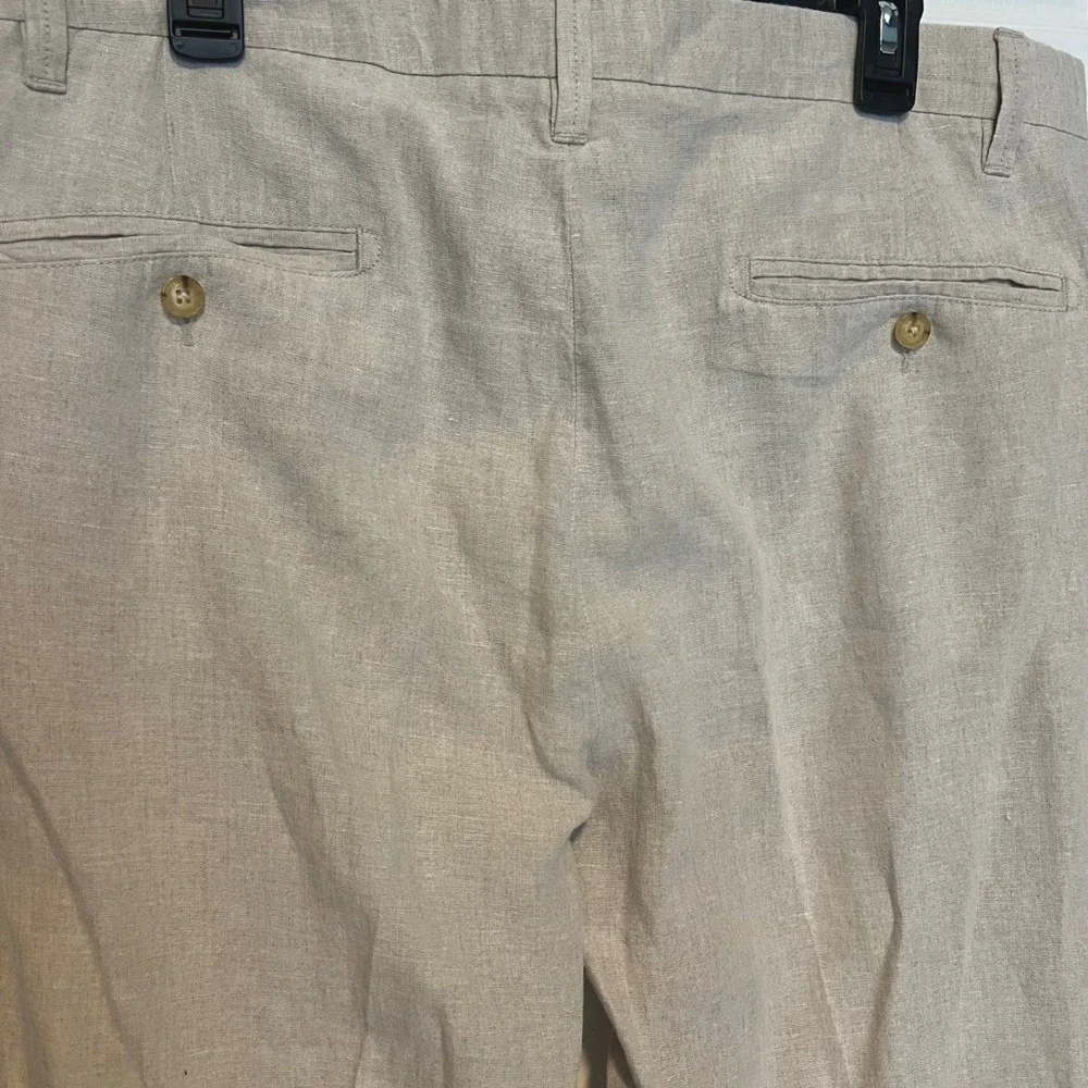 Joseph Abboud 36x32 Linen Blend Dress Pants Beach Preppy Summer Resort Old Money - Picture 3 of 13